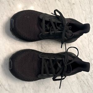 Adidas Ultraboost 20 triple black womens 7.5